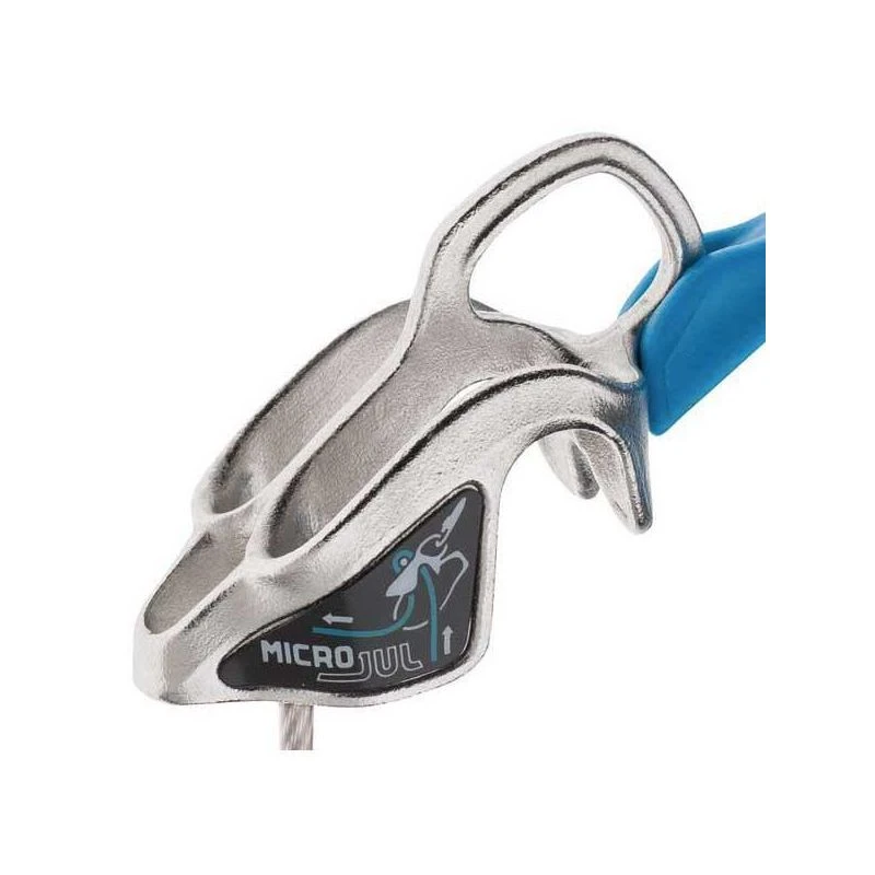 Assureur Descendeur EDELRID Micro Jul (slate) 4 Assureur Descendeur EDELRID Micro Jul (slate) – Image 2