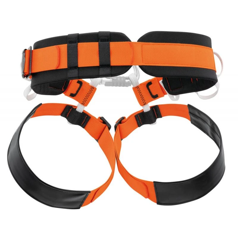 Baudrier Spéléologie PETZL Aven (orange/noir) 5 Baudrier Spéléologie PETZL Aven (orange/noir) – Image 3