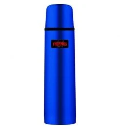 Bouteille Isotherme THERMOS Light Compact 0.5l Thermax (Bleu Métallique) -Équipement Extérieur Boutique bouteille isotherme thermos light compact 1l thermax bleu metallique 1
