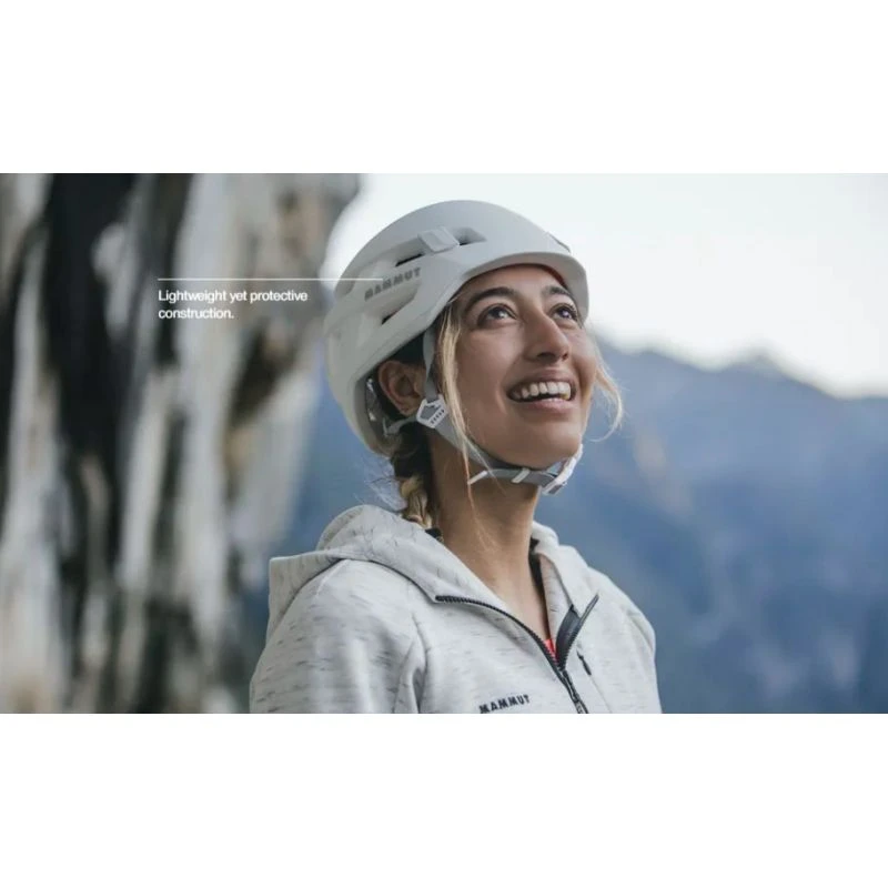 Casque D'escalade MAMMUT Crag Sender Helmet (White) Femme 8 Casque D'escalade MAMMUT Crag Sender Helmet (White) Femme – Image 6