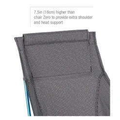 Chaise Zero High Back Helinox (Black) -Équipement Extérieur Boutique chaise zero high back helinox black 11