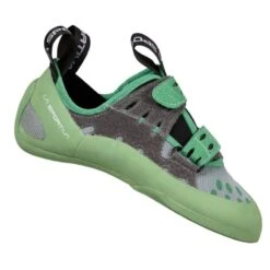 Chaussures D'escalade La Sportiva Geckogym Vegan (vert) FEMME