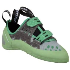 Chaussures D'escalade La Sportiva Geckogym Vegan (vert) FEMME -Équipement Extérieur Boutique chaussures d escalade la sportiva geckogym vegan vert femme 3