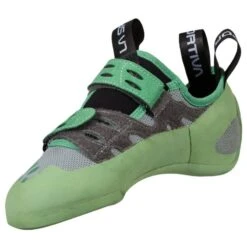Chaussures D'escalade La Sportiva Geckogym Vegan (vert) FEMME -Équipement Extérieur Boutique chaussures d escalade la sportiva geckogym vegan vert femme 4