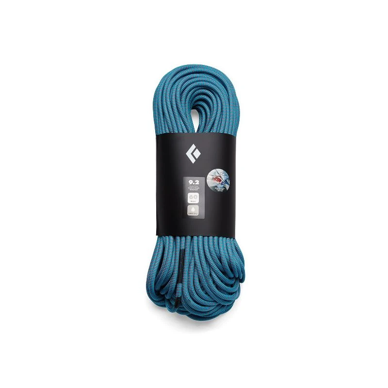 Corde Escalade BLACK DIAMOND 9.2 Rope - Dry Babsi Edition (Bleu-rouge) 3 Corde Escalade BLACK DIAMOND 9.2 Rope - Dry Babsi Edition (Bleu-rouge)