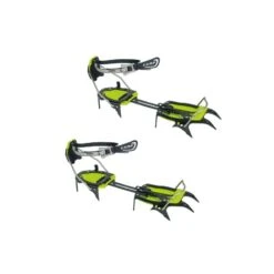 Crampons D'alpinisme Camp Ascent Auto/semi-automatic (Noir-Vert)
