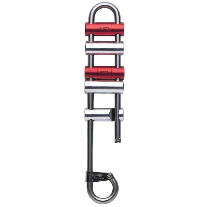 Descendeur PETZL RACK (gris/rouge) 3 Descendeur PETZL RACK (gris/rouge)