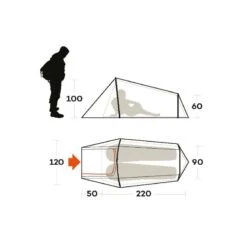 Tente Ferrino Sling 2 (blue) 7 Tente Ferrino Sling 2 (blue) -Équipement Extérieur Boutique ferrino tente sling 2 blue 2