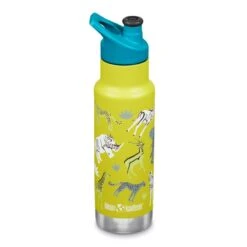 Gourde Isotherme Klean Kanteen Enfant Classic Narrow 355ml/12oz Avec Bouchon Sport (safari)