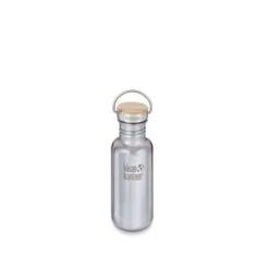 Gourde Klean Kanteen Reflect 532ml/18oz Avec Bouchon Bamboo (mirrored Stainless)