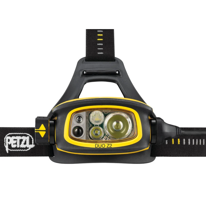 Lampe Frontale PETZL DUO Z2 430 Lumens (Noir/ Jaune) 4 Lampe Frontale PETZL DUO Z2 430 Lumens (Noir/ Jaune) – Image 2