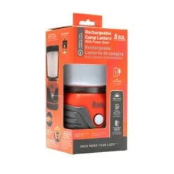 Lanterne Rechargeable Sol Camp W/ Power Bank -Équipement Extérieur Boutique lanterne rechargeable sol camp w power bank 5