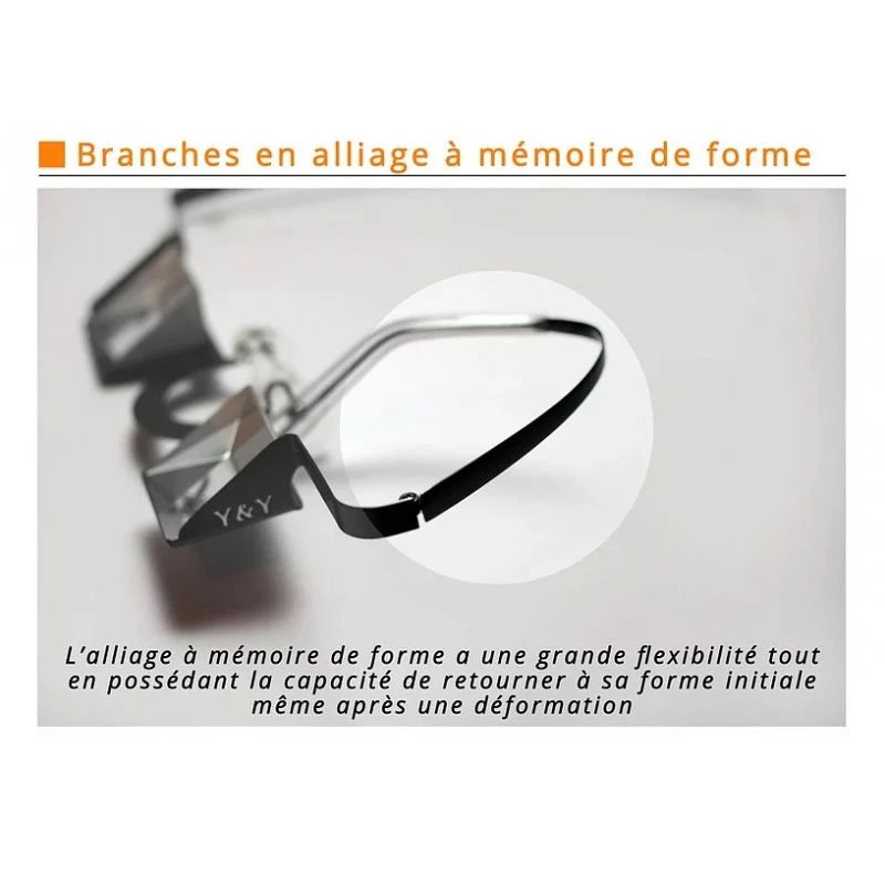 Lunettes D'assurage YY VERTICAL YY Classic (Rouge) 8 Lunettes D'assurage YY VERTICAL YY Classic (Rouge) – Image 6