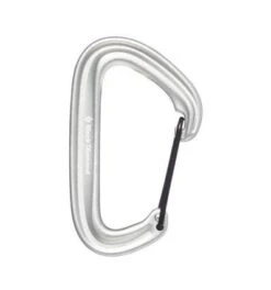Mousqueton BLACK DIAMOND Litewire Carabiner (Light Gray) 12 Mousqueton BLACK DIAMOND Litewire Carabiner (Light Gray) -Équipement Extérieur Boutique mousqueton black diamond litewire gray 2