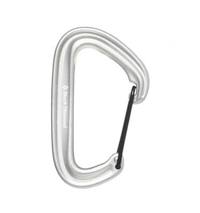 Mousqueton BLACK DIAMOND Litewire Carabiner (Light Gray) 4 Mousqueton BLACK DIAMOND Litewire Carabiner (Light Gray) – Image 2