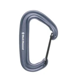 Mousqueton Black Diamond Miniwire Carabiner (Menthe) -Équipement Extérieur Boutique mousqueton black diamond miniwire carabiner gris 4