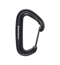 Mousqueton BLACK DIAMOND Miniwire Carabiner (Violet) -Équipement Extérieur Boutique mousqueton black diamond miniwire carabiner noir