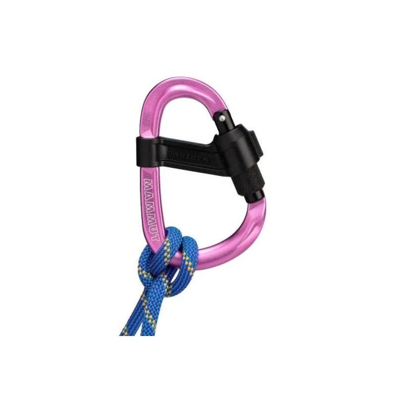 Mousqueton MAMMUT Smart Hms 2.0 Screwgate Carabiner (Screw Gate/pink) 5 Mousqueton MAMMUT Smart Hms 2.0 Screwgate Carabiner (Screw Gate/pink) – Image 3