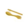 Couverts Light My Fire Spork´n Straw BIO (mustyyellow) -Équipement Extérieur Boutique new product