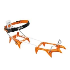 PETZL Crampons LEOPARD LLF (orange/gris)