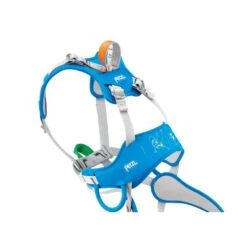 Baudrier PETZL Oustiti (bleu) Enfant -Équipement Extérieur Boutique petzl harnais ouistiti bleu enfant 2
