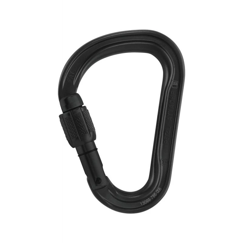 PETZL Mousqueton ATTACHE Screw Lock (Noir) 7 PETZL Mousqueton ATTACHE Screw Lock (Noir) – Image 5