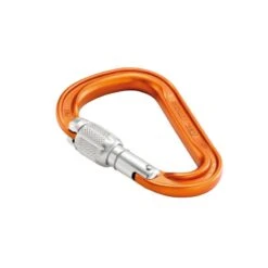 PETZL Mousqueton ATTACHE Screw Lock (Orange) -Équipement Extérieur Boutique petzl mousqueton attache screw lock orange 2