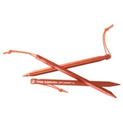Piquets De Tente Big Agnes Dirt Dagger UL 7.5 Pack De 6 (Orange) -Équipement Extérieur Boutique piquets de tente big agnes dirt dagger ul 75 pack de 6 orange 2