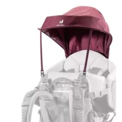 Porte-bébé Deuter Kid Comfort (bordeaux) -Équipement Extérieur Boutique porte bebe deuter kid comfort forest 4