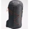 Haglöfs Sac à Dos Trek HAGLÖFS L.I.M 25 (Magnetite/Flame Orange) -Équipement Extérieur Boutique sac a dos haglofs lim 25 magnetiteflame orange