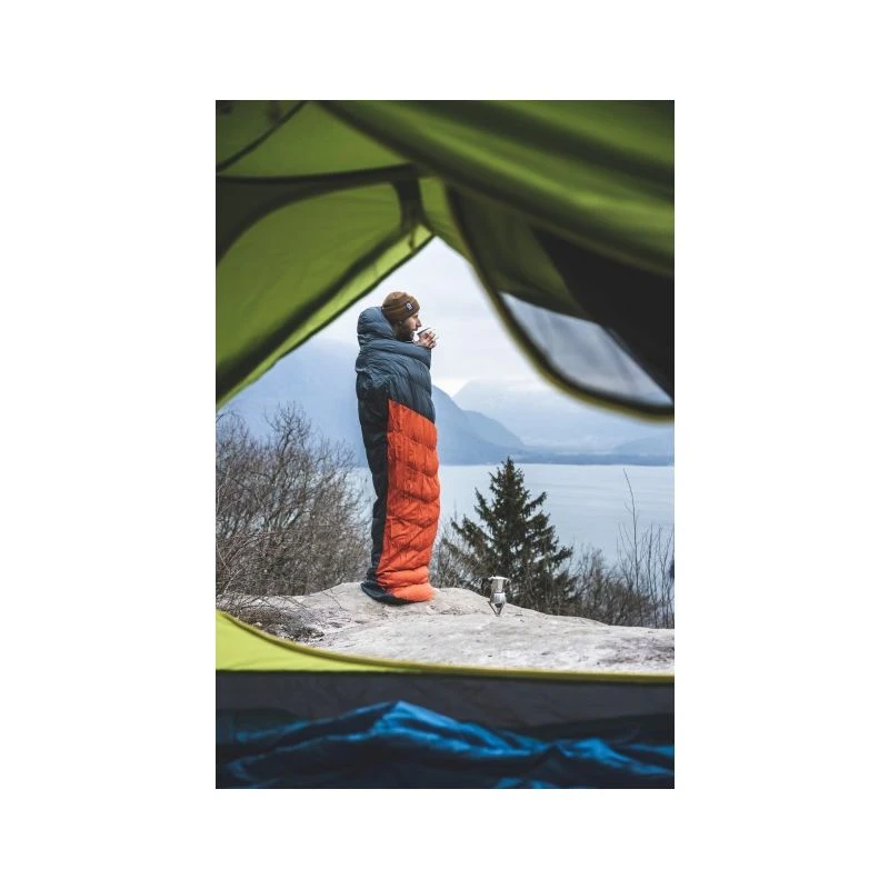 Sac De Couchage LAFUMA Downleaf (North Sea / Paprika) 8 Sac De Couchage LAFUMA Downleaf (North Sea / Paprika) – Image 6