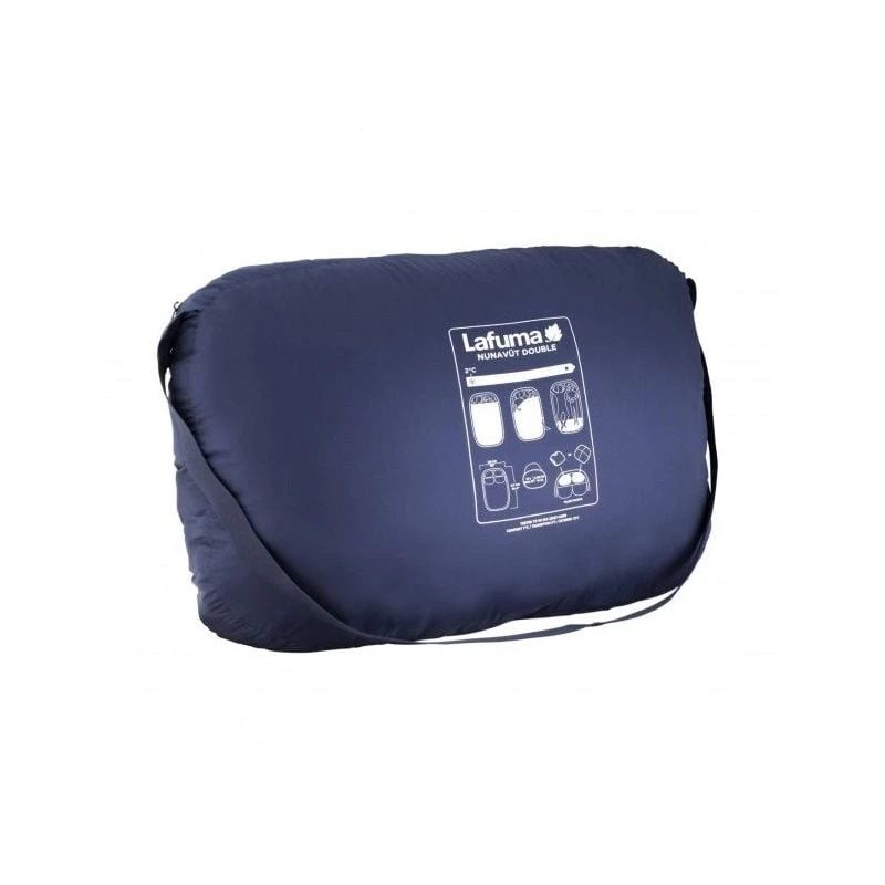 Sac De Couchage LAFUMA Nunavüt Double (Azur Bleu) 5 Sac De Couchage LAFUMA Nunavüt Double (Azur Bleu) – Image 3