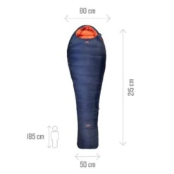 Sac De Couchage MILLET Light Down -5° (Blue Depths) 9 Sac De Couchage MILLET Light Down -5° (Blue Depths) -Équipement Extérieur Boutique sac de couchage millet light down 5 blue depths 3