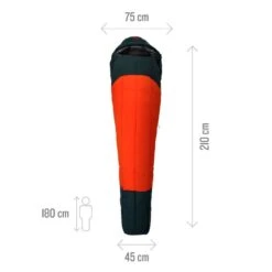 Sac De Couchage MILLET Syntek -5° Reg (Dark Orion/Fire) -Équipement Extérieur Boutique sac de couchage millet syntek 5 reg dark orionfire 3