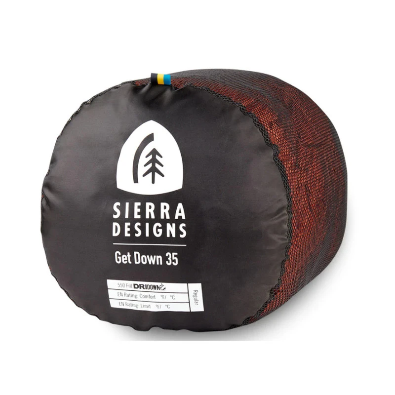 Sierra Designs Sac De Couchage Sierra Design Get Down 550g 35 Deg Long (Rouge) 9 Sierra Designs Sac De Couchage Sierra Design Get Down 550g 35 Deg Long (Rouge) – Image 7