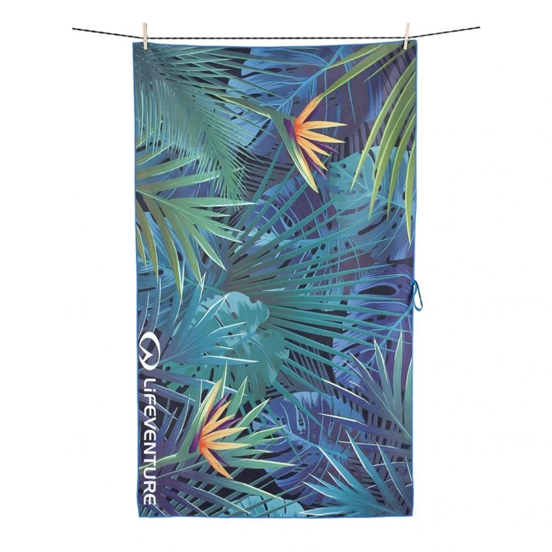Serviette Lifeventure Recycled Softfibre Towels (Tropical) 4 Serviette Lifeventure Recycled Softfibre Towels (Tropical) – Image 2