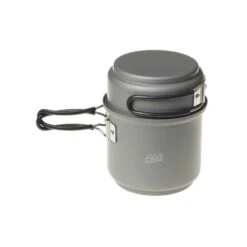 Set De Cuisson ESBIT 985 Ml Aluminium Avec Rechaud Alcool -Équipement Extérieur Boutique set de cuisson 985 ml alu avec rechaud alcool cs985ha 1 4