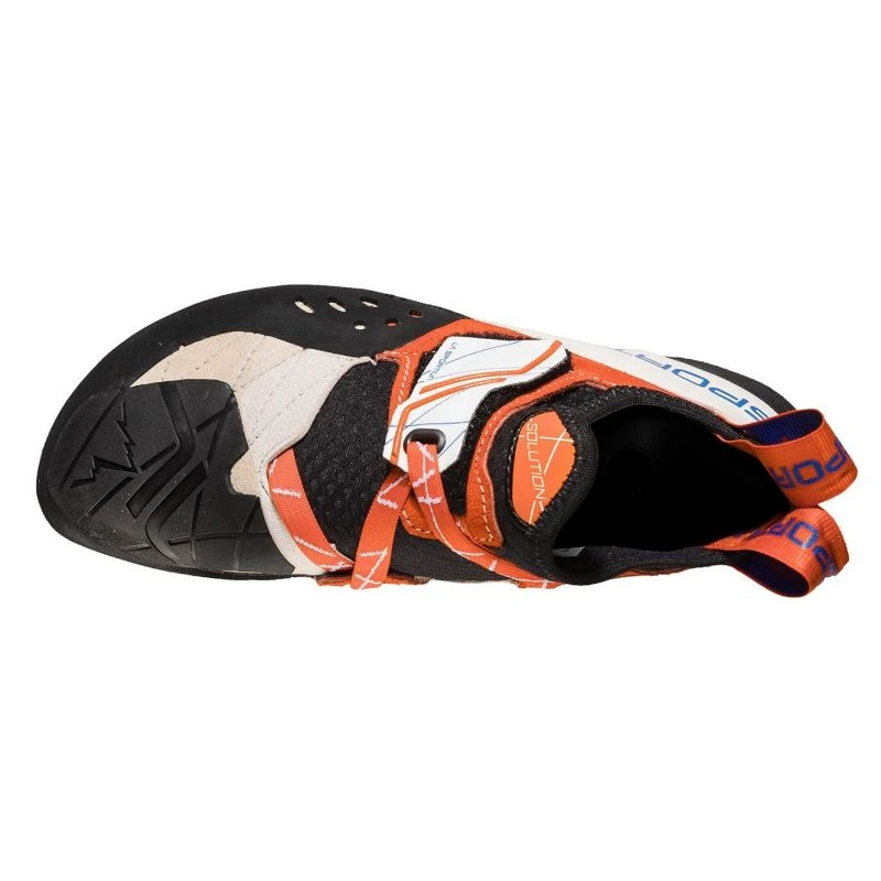 Chausson Escalade La Sportiva Solution (White/ Lily Orange) Femme 8 Chausson Escalade La Sportiva Solution (White/ Lily Orange) Femme – Image 6
