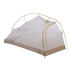 Équipement Extérieur Boutique -Équipement Extérieur Boutique tente big agnes fly creek hv ul1 bikepack solution dye yellow greige 1