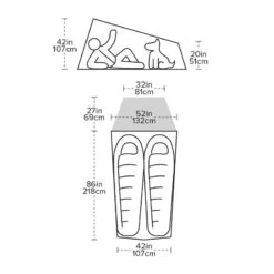 Tente Big Agnes Fly Creek HV UL2 Bikepack (Solution Dye Yellow Greige) -Équipement Extérieur Boutique tente big agnes fly creek hv ul2 bikepack solution dye yellow greige 4