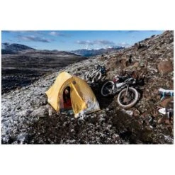 Tente Big Agnes Fly Creek HV UL2 Bikepack (Solution Dye Yellow Greige) -Équipement Extérieur Boutique tente big agnes fly creek hv ul2 bikepack solution dye yellow greige 5