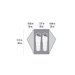 Tente Ultralégère MSR Freelite 2 (green) -Équipement Extérieur Boutique tente ultralegere msr freelite 2 green 4