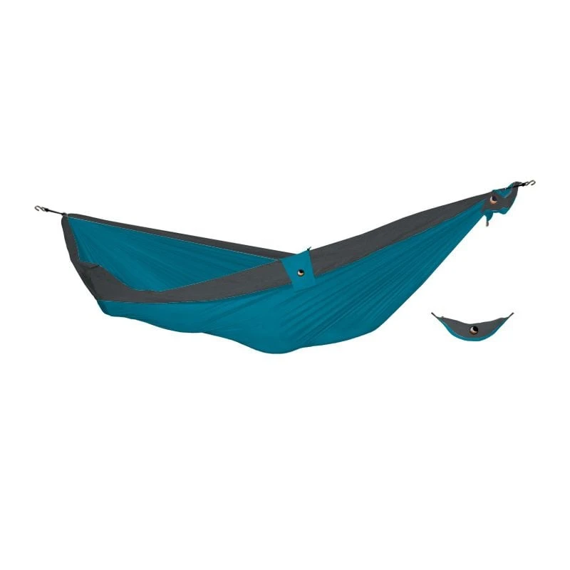 Hamac Ticket To The Moon Original Hammock (Aqua/Dark Grey) 3 Hamac Ticket To The Moon Original Hammock (Aqua/Dark Grey)