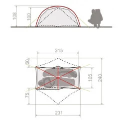Vaude Space Seamless 1-2p (Cress Green) 9 Vaude Space Seamless 1-2p (Cress Green) -Équipement Extérieur Boutique vaude space seamless 1 2p cress green 3